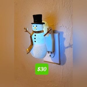Wallflower plug-in  - snowman